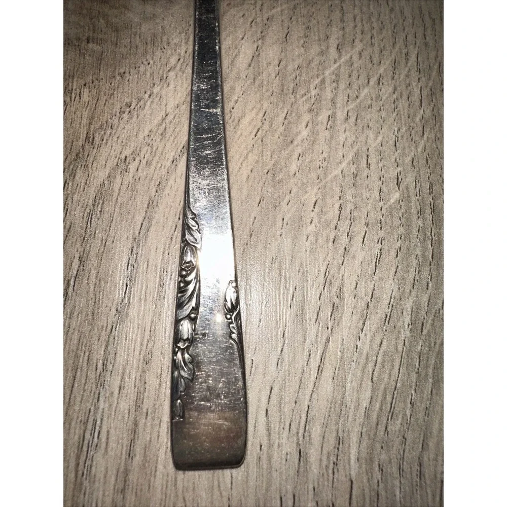 2‎ Pcs Vintage 1954 Oneida 1881 Rogers Proposal Silverplate Soup Spoons